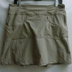 ATHLETA WOMENS BROWN SKORT SIZE 4